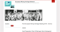 Desktop Screenshot of miningheritage.org